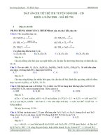 Giải Chi Tiết Khối A_2008