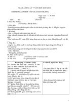 Giáo án Địa Lí 7 - Trọn bộ