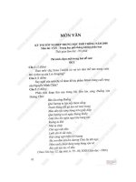 đề thi đại học môn văn 2008