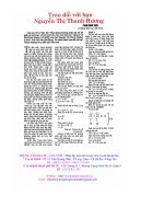 Giải bài toán như thế nào?