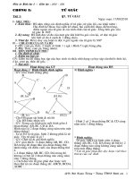 Giao an Hinh hoc 8 - Chuong I, II, III - dung luon