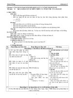 giáo án giải tích 12 chương 1 bài 5 khảo sát sự biến thiên và vẽ đồ thị hàm số