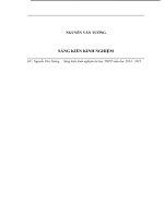 Sáng kiến kinh nghiệm: Xây dựng Tuyển tập các bài thực hành access tin học 12