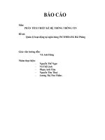 phân tích thiết kế hệ thống thông tin quản lý hoạt động tại ngân hàng incombank hải phòng