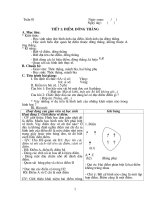 Giáo án Hình học 6 kì I + tuần 20, 21, 22