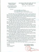 Công văn 280 phòng chống ngộ độc thực phẩm tại bếp ăn tập thể