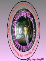 ĐỜI BỖNG DƯNG VUI - CÓ NHẠC NỀN