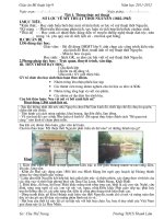 Giáo án Mĩ thuật lớp 9