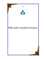 Giáo trình sử dụng inventor Bách Khoa