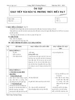 giáo án ngư văn 7 (4 cột) Đồng Tháp