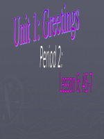 UNIT 1 - LESSON  A5-7 (G6)