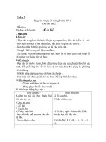 Giao An lop 3 Tuan 2 (11-12)