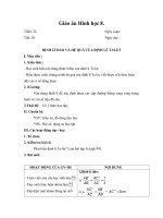 giáo án hình học 8 chương 3 bài 2 định lí đảo và hệ quả của định lí talet