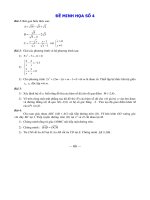 Đề minh họa số 4 - năm học: 2011-2012