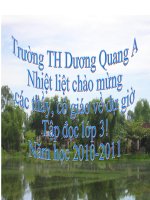 tập đọc lớp 3 vrrf quê ngoại