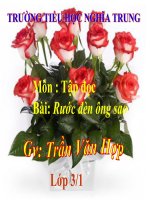 Rước đèn ông sao njce