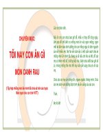 Công thức nấu súp mặn cho baby