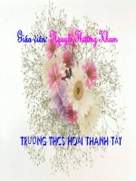 Tiết 3: Các phương châm hội thoại