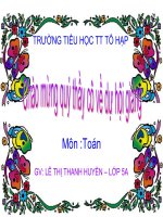 Toán tiết 53 - lớp 5