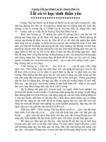 Giới thiệu trường tiểu học Đình Cao B