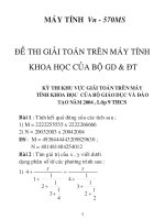 hương dan su dung may tinh casio