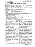 Vật lí 8 toàn tập