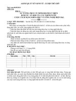 Giáo án Địa lí 11(cb)