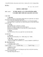 Giao an vat li 9 - Xem la tai