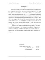 phân tích thiết kế hệ thống thông tin quản lý chuyến bay