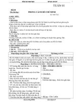 Giáo án Ngữ Văn 9 - Năm học 2011 - 2012