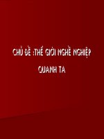 chu de 3_ the gioi nghe quanh ta