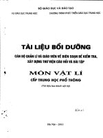 TÀI LIỆU QUẢN LÝ DÀNH CHO GV [ CHỦ ĐỀ+MA TRẬN] LỚP 12