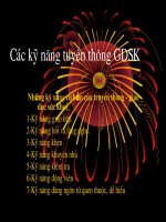 Các kĩ năng truyền thông