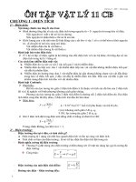 Tổng hợp kiến thức Lý 11