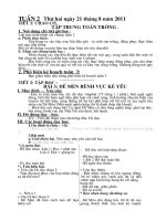 Tuần 2 lớp 4CKTKN, sg chiều,tích hợp