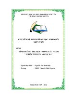 Báo cáo tình huống truyện trong tác phẩm Chiếc thuyền ngoài xa