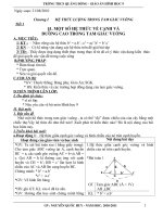 Hình học Lớp 9 - Cả năm