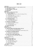 xây dựng hệ thống theo dõi nhập xuất và thu chi hàng ngày tại công ty tnhh thương mại kỹ thuật dịch vụ ita