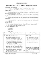 GIAO AN TOAN 6 ( CHUAN )