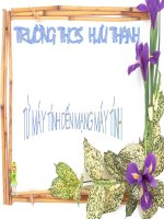 bài 1 Từ máy tính đến mạng máy tính