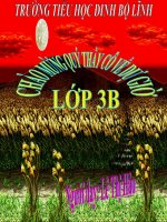 Tập đọc3: Rước đèn ông sao(Tuần 26)