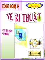 Bài 1_Vai trò của bản vẽ kĩ thuật