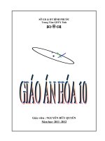 giáo án 10 cấp thương xuyên