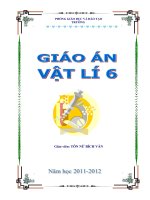 16 bìa giáo án môn Vật lí tham khảo