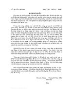 Đồ án tốt nghiệp làm vỏ ô tô ngành GCAL