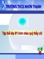 giáo án thao giảng, thi giáo viên giỏi hình học 9 sự xác định của đường tròn. tính chất đối xứng của đường tròn (5)