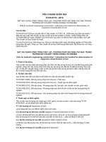 TIÊU CHUẨN QUỐC GIA TCVN 8719 : 2012 ĐẤT XÂY DỰNG CÔNG TRÌNH THỦY LỢI - PHƯƠNG PHÁP XÁC ĐỊNH CÁC ĐẶC TRƯNG TRƯƠNG NỞ CỦA ĐẤT TRONG PHÒNG THÍ NGHIỆM
