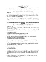 TIÊU CHUẨN QUỐC GIA TCVN 4202:2012 ĐẤT XÂY DỰNG - PHƯƠNG PHÁP XÁC ĐỊNH KHỐI LƯỢNG THỂ TÍCH TRONG PHÒNG THÍ NGHIỆM