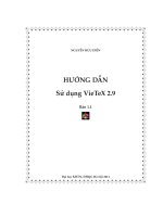 hướng dẫn sử dụng vietex 2.9