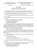 Quy chế hoạt động Ban đại diện cha mẹ học sinh THCS Cấn Hữu